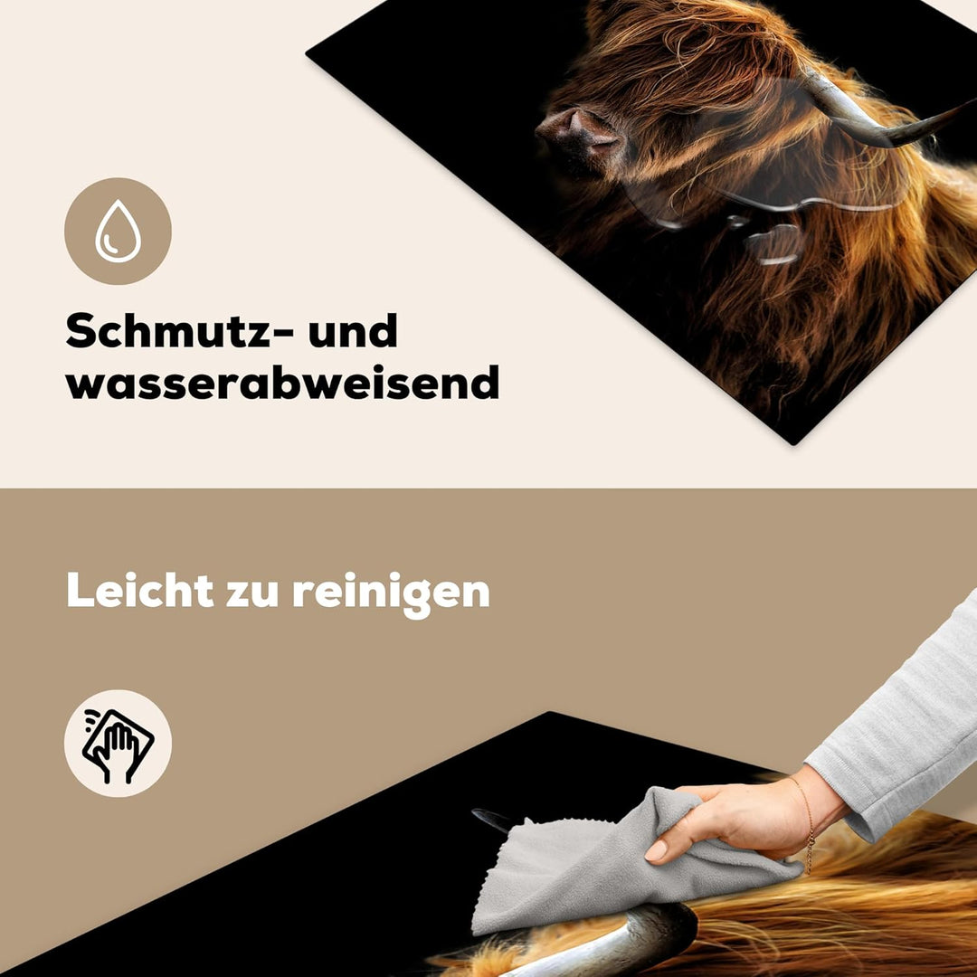 KitchenYeah© Herdabdeckplatte Einteilig Herdabdeckung Abdeckplatte für Ceranfeld Abdeckung Induktion