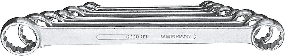 Doppelringschlüsselsatz 4-8 8-tlg.SW 6-22mm ger.GEDORE 6 - 22 mm (8-teilig), 6 - 22 mm (8-teilig)