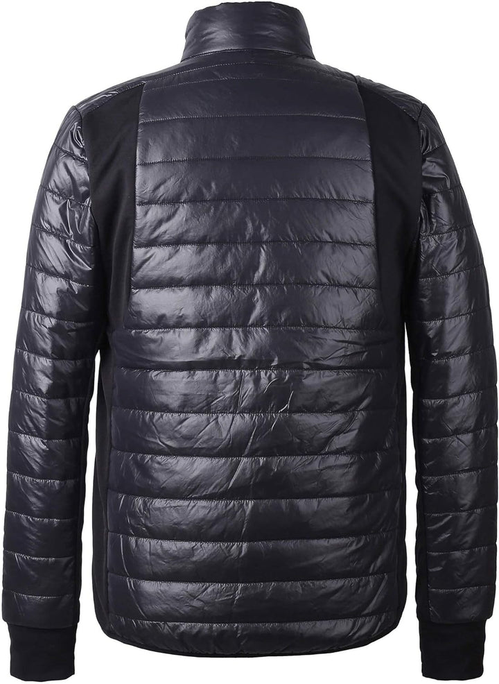 Didriksons M Campo Lightweight Padded Jacket Schwarz, Herren Freizeitjacke, Grösse XL - Farbe Black