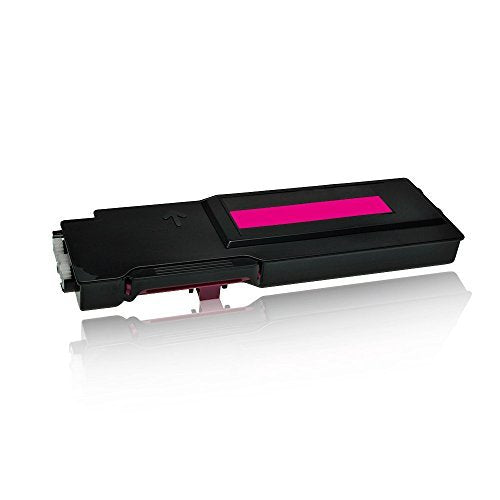 Eurotone 1x Magenta/Rot Rebuilt Toner für Dell C2660 C2665 C2660DN C2600 Series C2665DNF C2665DN C26