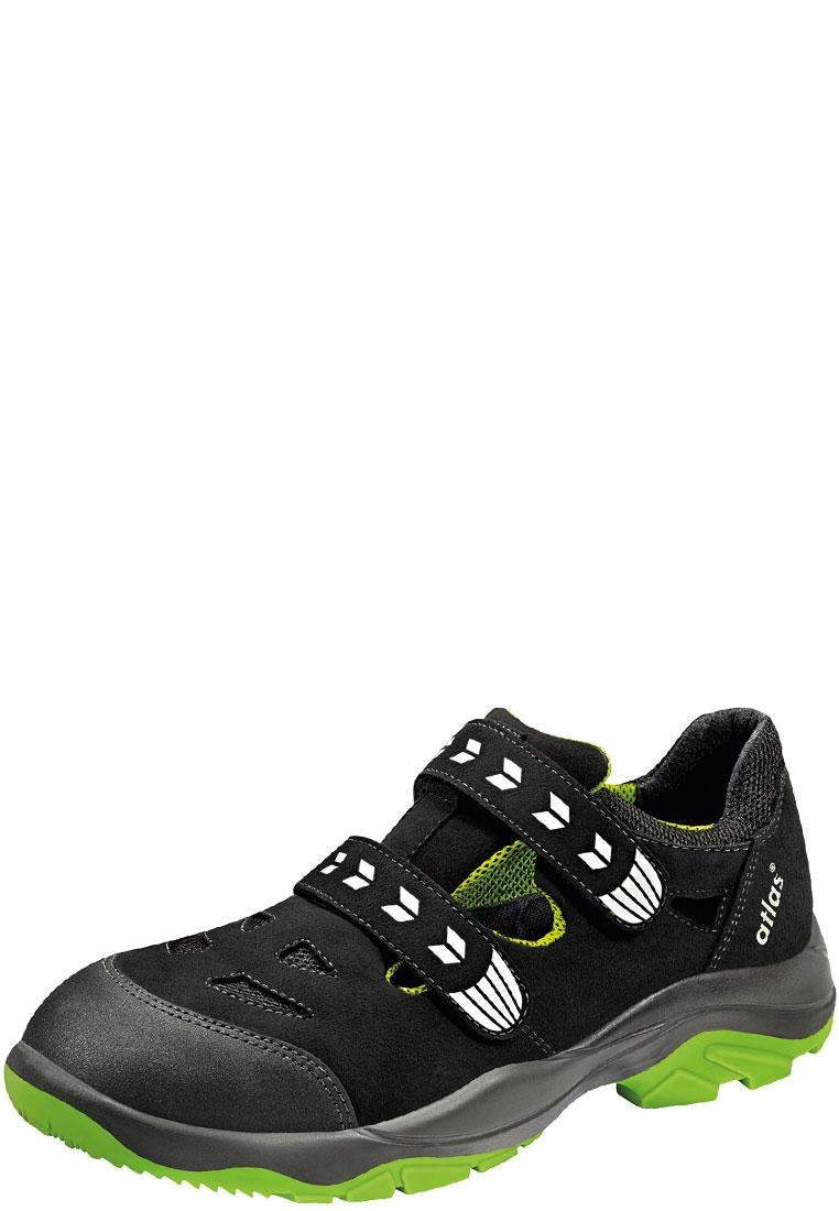 Atlas SL 265 XP Green ESD Sicherheitschuhe Arbeitsschuhe für Herren und Damen S1P leicht, Aluminiumk