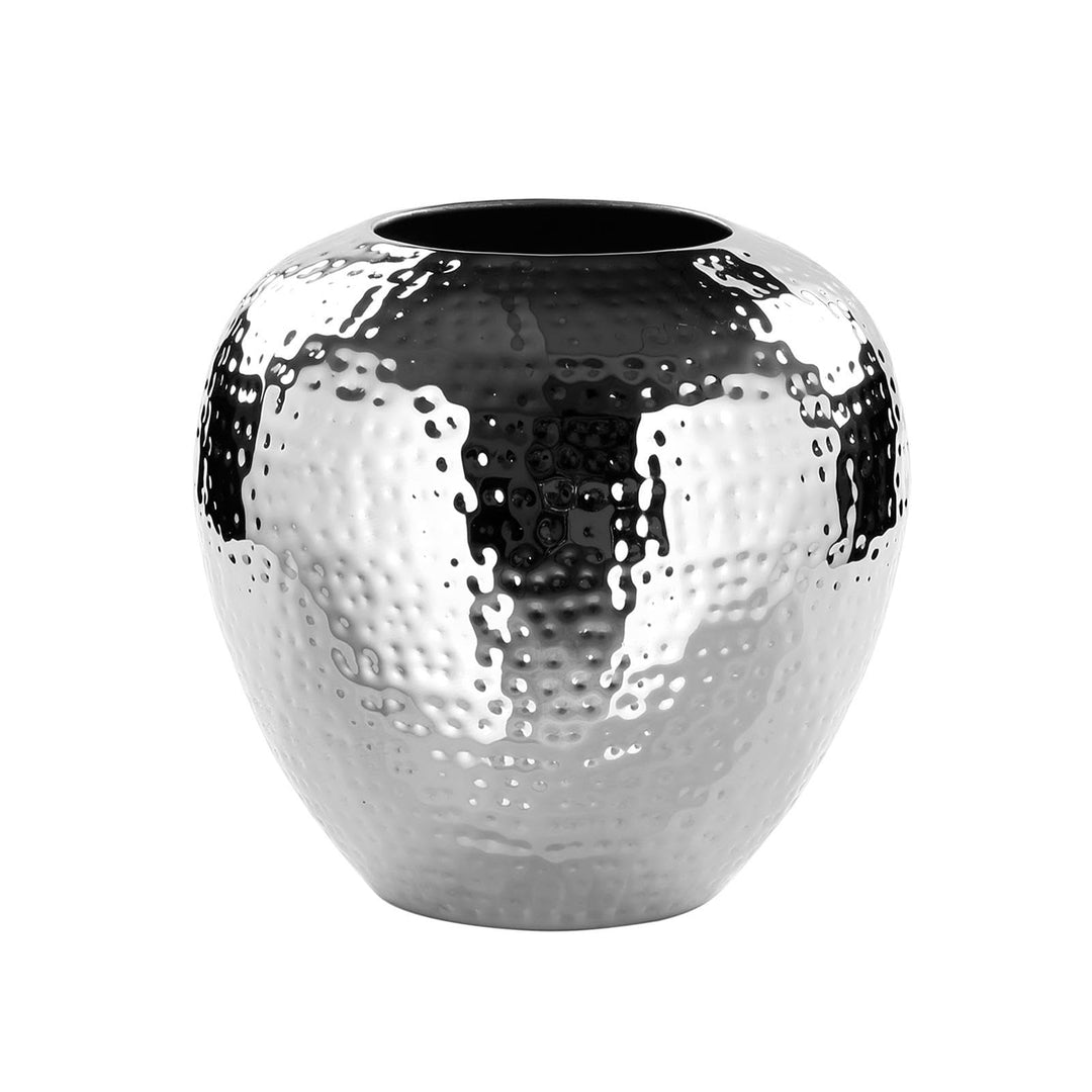Fink 157014 LOSONE Vase, Edelstahl 25cm Silberfarben / Vernickelt, 25cm Silberfarben / Vernickelt