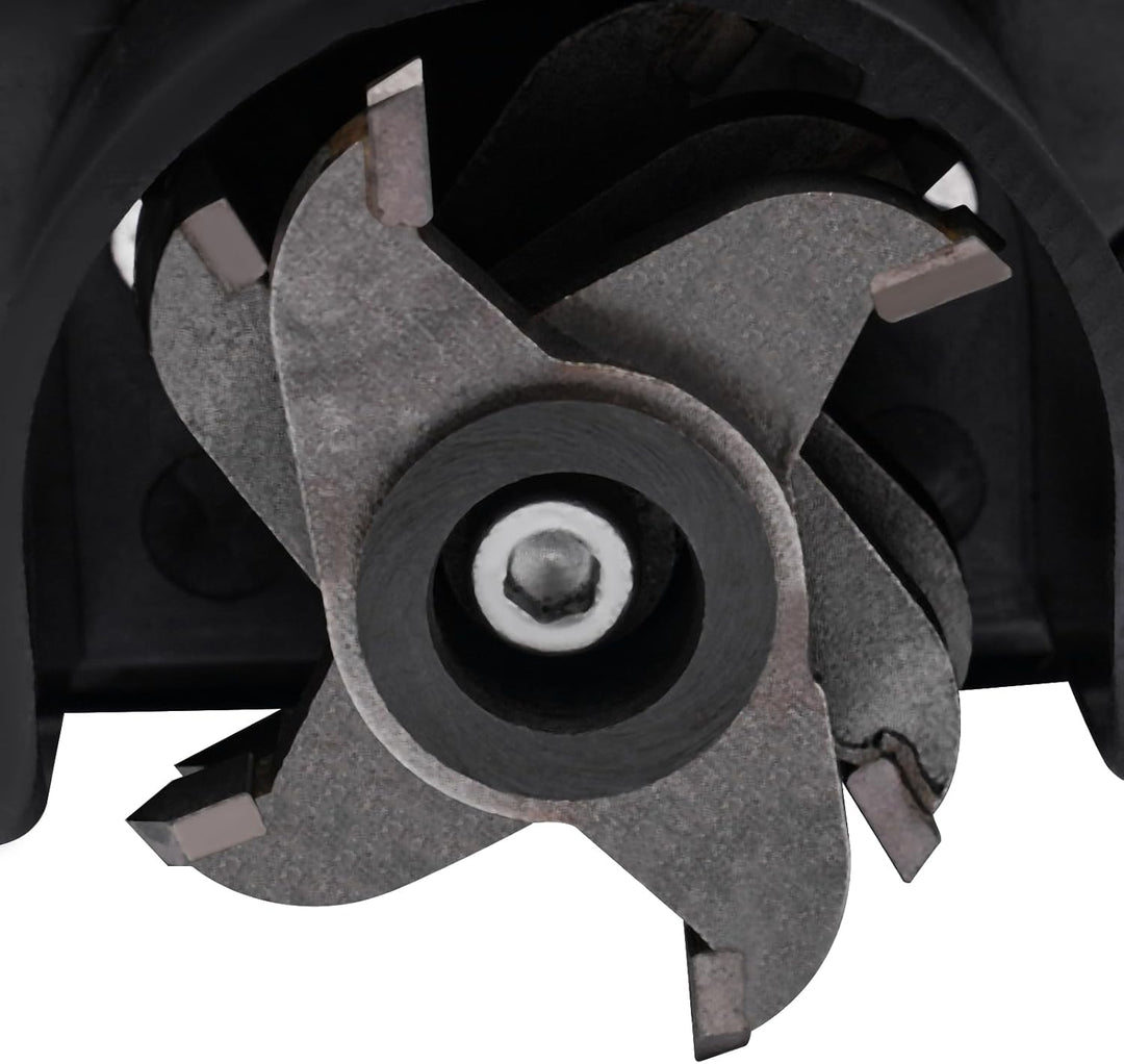 Betonfräse Elektrische 1200W, 1000-4000r/min Sanierungsfräse, Putzfräse Mauerfräse, 1-4mm Hobeltiefe