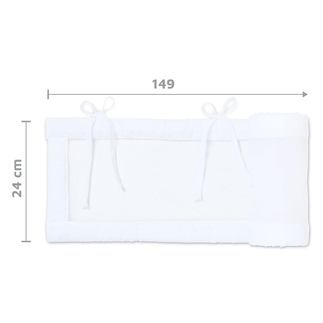 babybay Nestchen Mesh passend für Modell Original, weiss