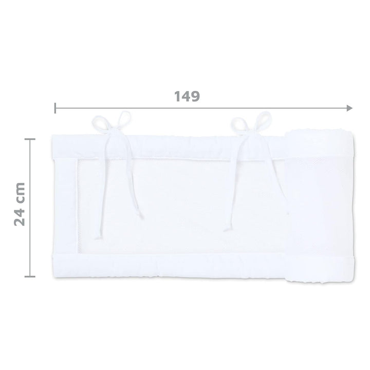 babybay Nestchen Mesh passend für Modell Original, weiss