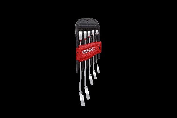 KS Tools 503.4605 GEARplus Ratschenringmaulschlüssel-Satz, umschaltbar, 5-tlg. 8-19mm