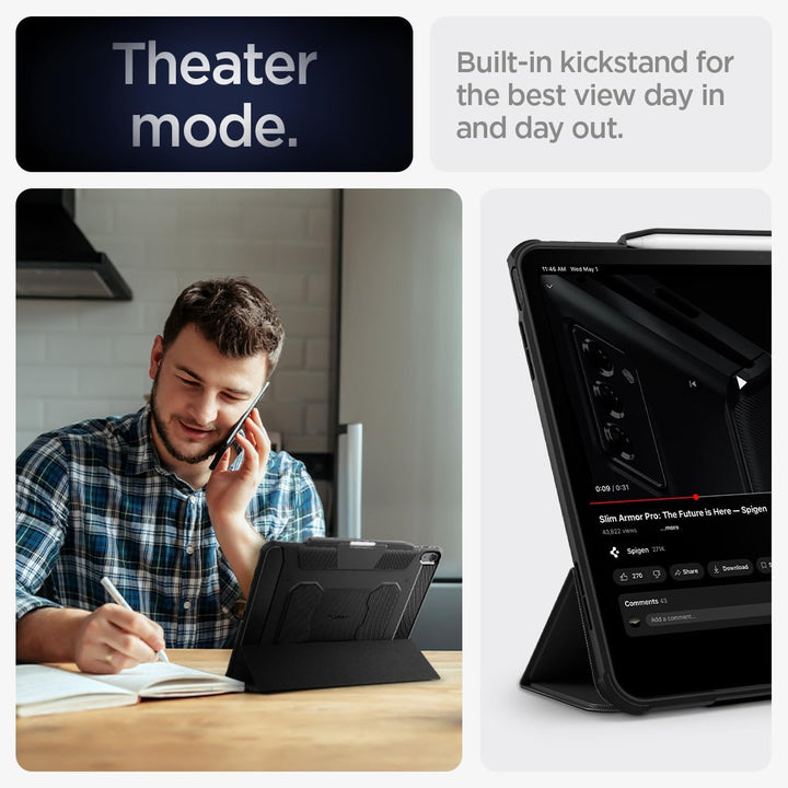 Spigen Rugged Armor Pro Hülle für iPad Air 13 8. M4 / 7. M3 / 6. Generation M2 (2026/25/24) Case mit