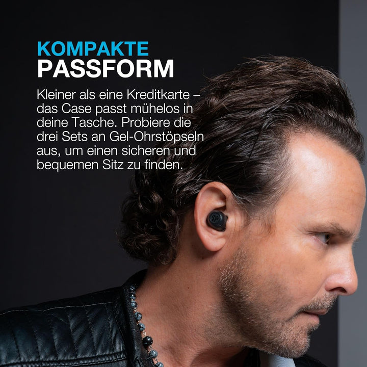 JLab Go Pop ANC In Ear Kopfhörer Bluetooth, Active Noise Cancelling kabellose Kopfhörer 24+ Std. Spi