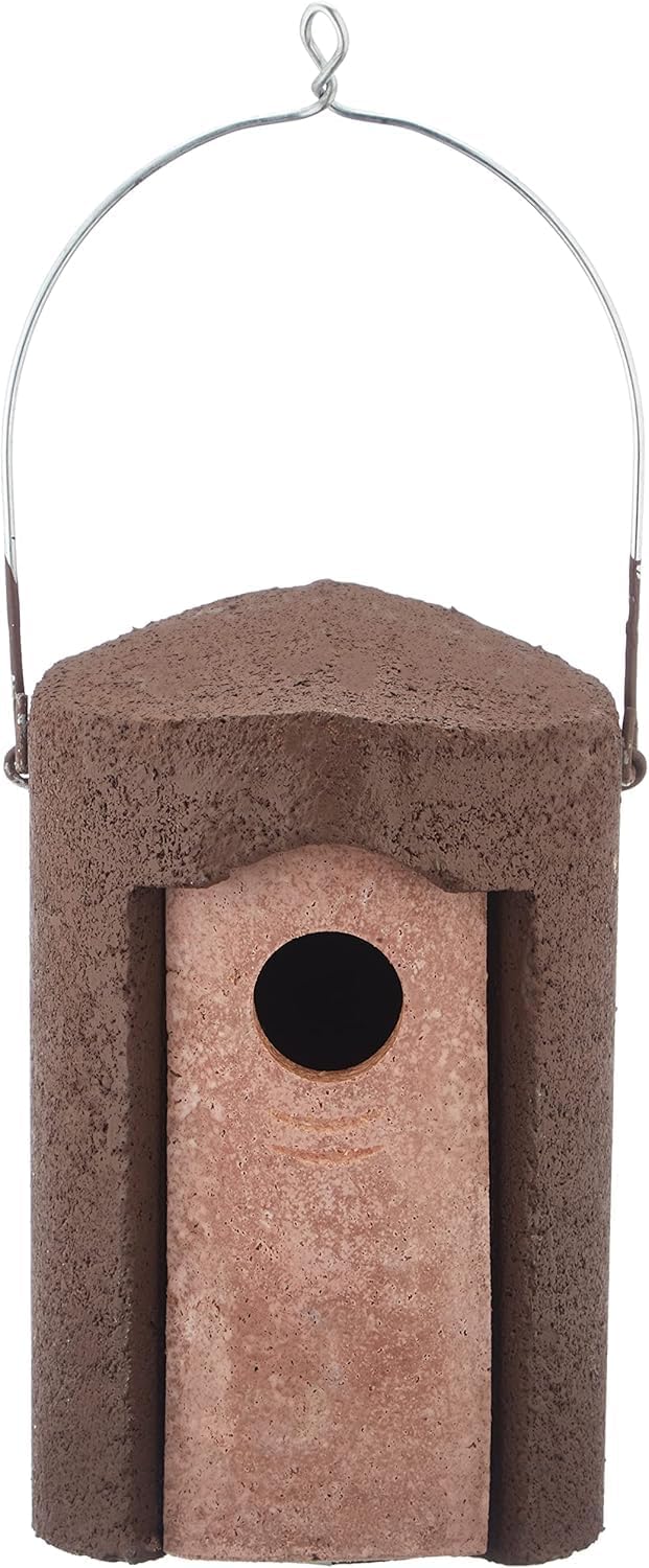 Erdtmanns Schwegler 162 Staren-Nisthöhle zum Aufhängen, aus Holzbeton Dunkel Braun, Dunkel Braun