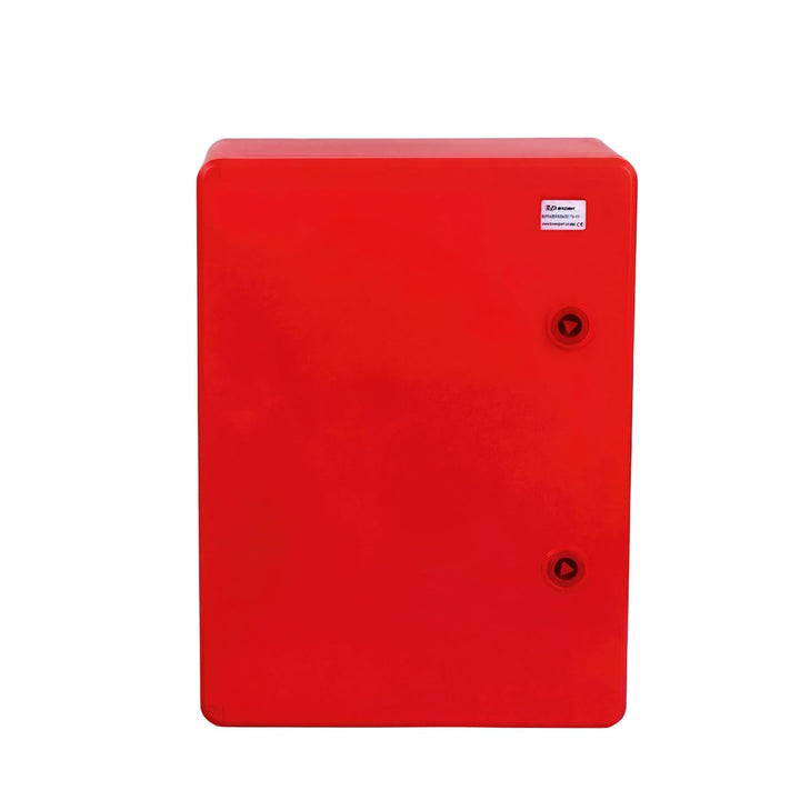 BOXEXPERT® Verteilerkasten aussen wasserdicht [ABS Kunststoff IP65 Gehäuse] rot (Serie Fleet) 400x30