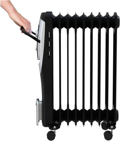 Güde 85191 Ölradiator OR 2000-9 (220-240 V, 2000 W Heizleistung, 3 Heizstufen (800/1200/2000 W), 9 R