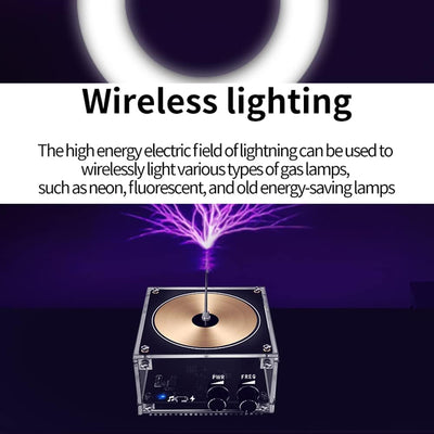 Weytoll BT-Version Mini Tesla Spule Music Tesla Coil, Electric Power Wireless Transmission Model, El