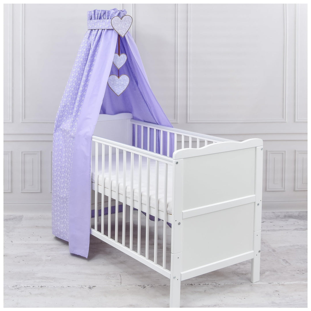 Generisch Baby Delux Babybett Himmel Betthimmel Baumwolle Baldachin für Babybett Kinderbett Wiege St