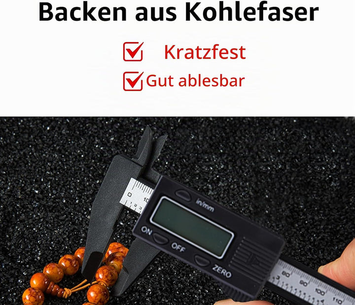Elektronischer digitaler Messschieber, digitaler Messschieber mit langem Backenmesswerkzeug 0,1 mm m