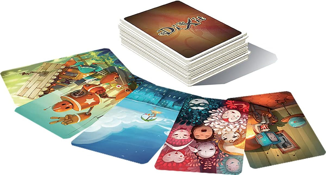 Libellud Asmodee | UNbox Now Dixit | Grundspiel 3-8 Spieler | Ab 8+ Jahren | 30+ Minuten &amp; Asmodee D