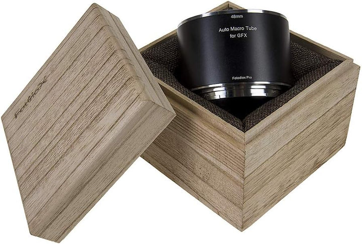 Fotodiox Pro 48mm Automatic Macro Extension Tube Compatible with Fujifilm GFX G-Mount Cameras Auto E