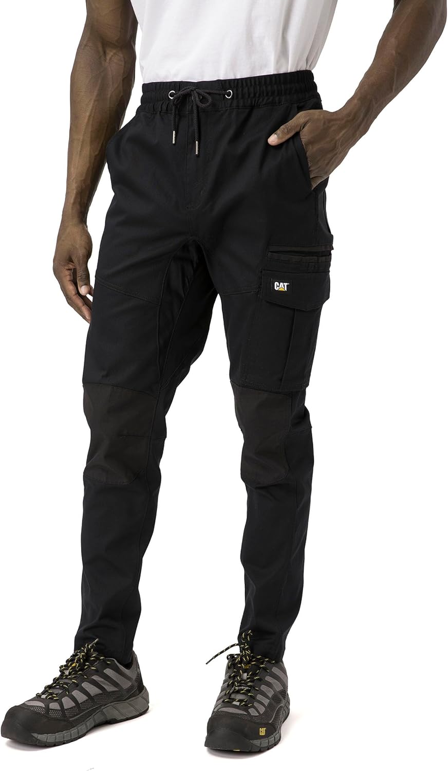 Caterpillar Herren Arbeitshose 34 Schwarz, 34 Schwarz