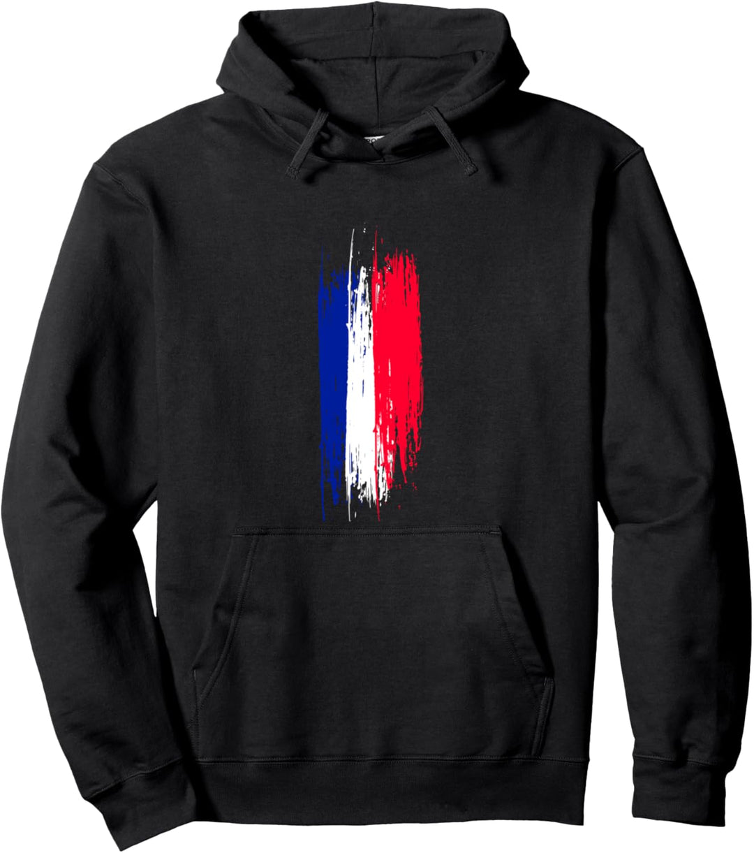 Flagge Frankreich Pullover Hoodie
