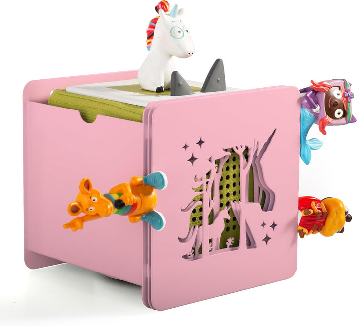 Metall Tonie Regal vollständig magnetisches Toniebox Regal Tonie aufbewahrung für bis zu 25-40 Figur