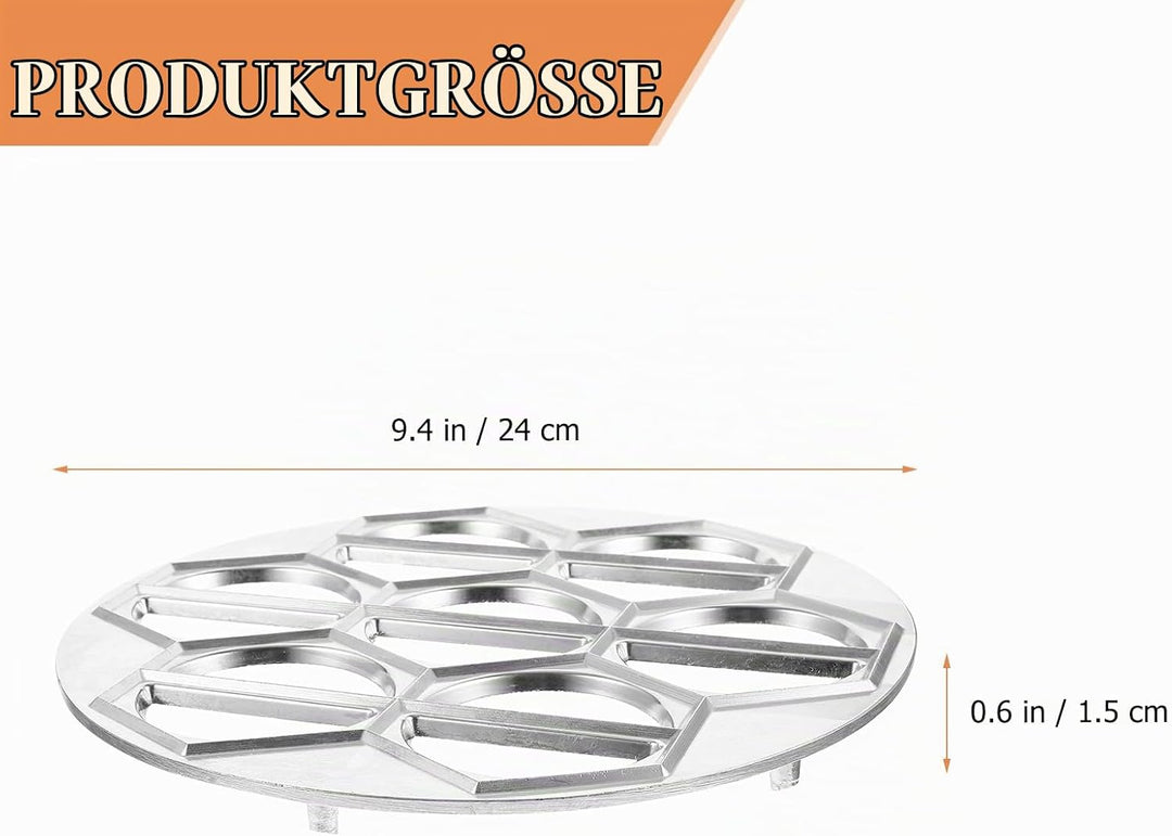 Housoutil Pierogi Press Russische Ravioli Maker Knödel: Pelmeni Maker Knödelpresse Teigpresser für R