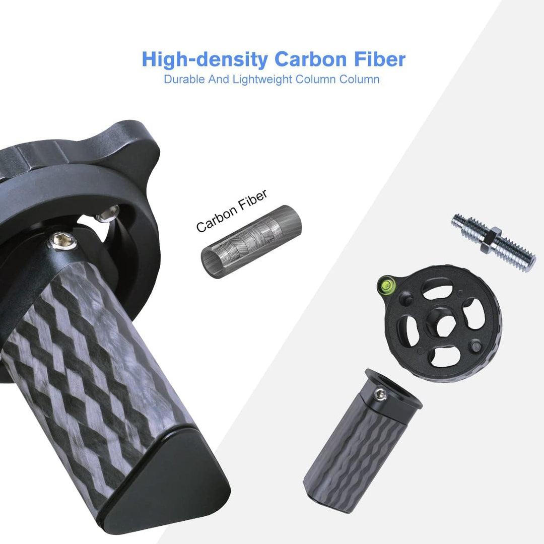 SIRUI ST-Z Kurze Mittelsäule, Kohlefaser-Säule für ST-Stative, Unterwinkelfotografie, Passend für SI