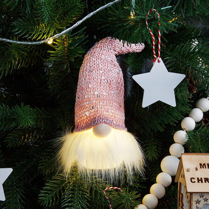 Wichtel Figuren Weihnachten Deko, Leuchtende Weihnachts Wichtel Klein, Weihnachtsdeko Figuren Wichte