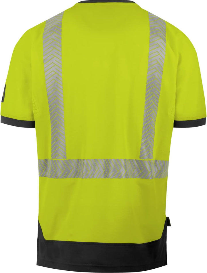 Würth MODYF Warnschutz T-Shirt Fluo EN 20471 5XL Gelb Anthrazit, 5XL Gelb Anthrazit