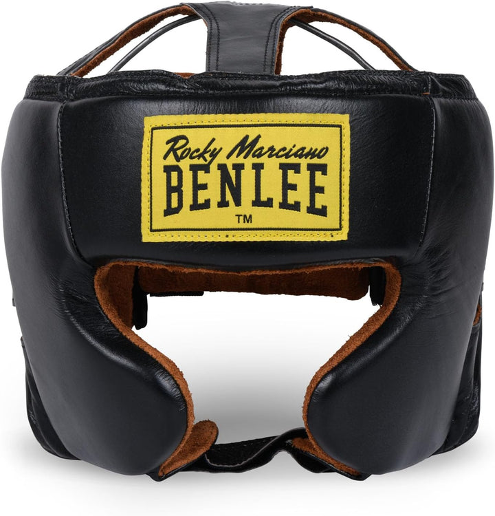 BENLEE Kopfschutz aus Leder Tyson S/M Schwarz, S/M Schwarz