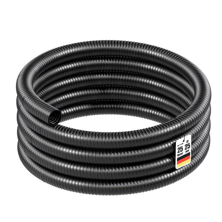 Wiltec 25m Teichschlauch 25mm (1") - Made in Europe