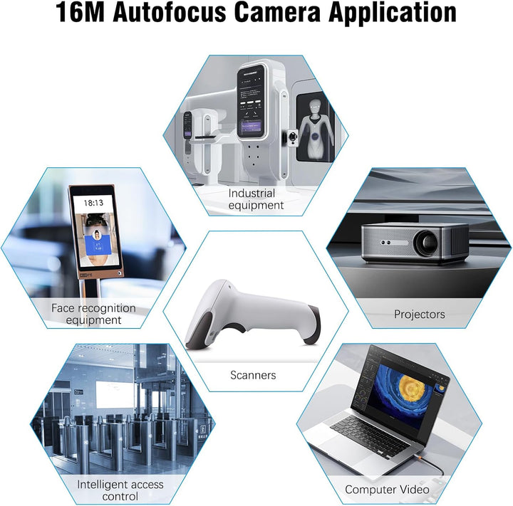 USB Kamera modul Autofokus mit Mikrofon Binghe 8MP Autofokus Kamera 60° Autofoku Kameramodul mit 1m