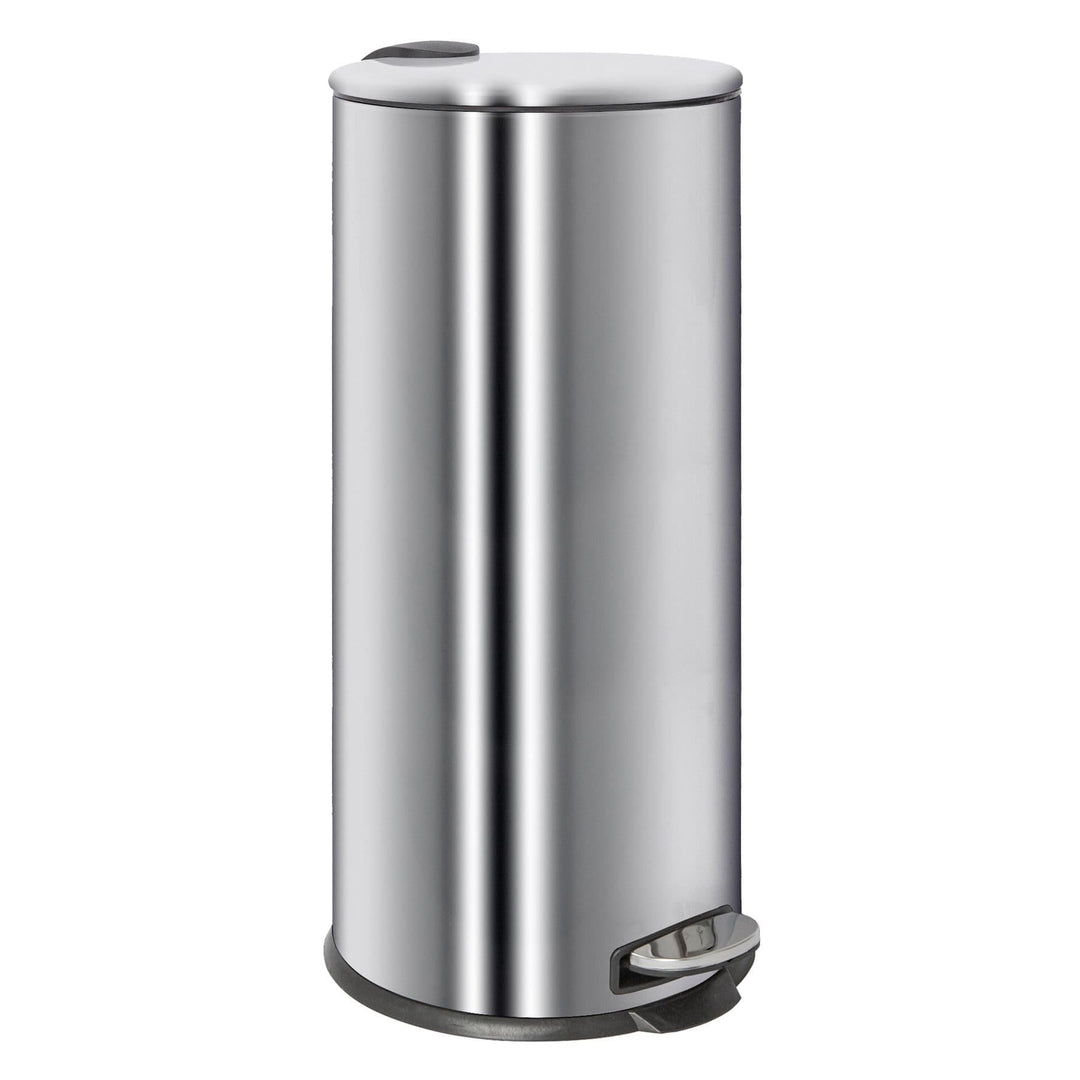 Harbour Housewares 30L Edelstahl Treteimer Chrome Küchenmülleimer, Chrome