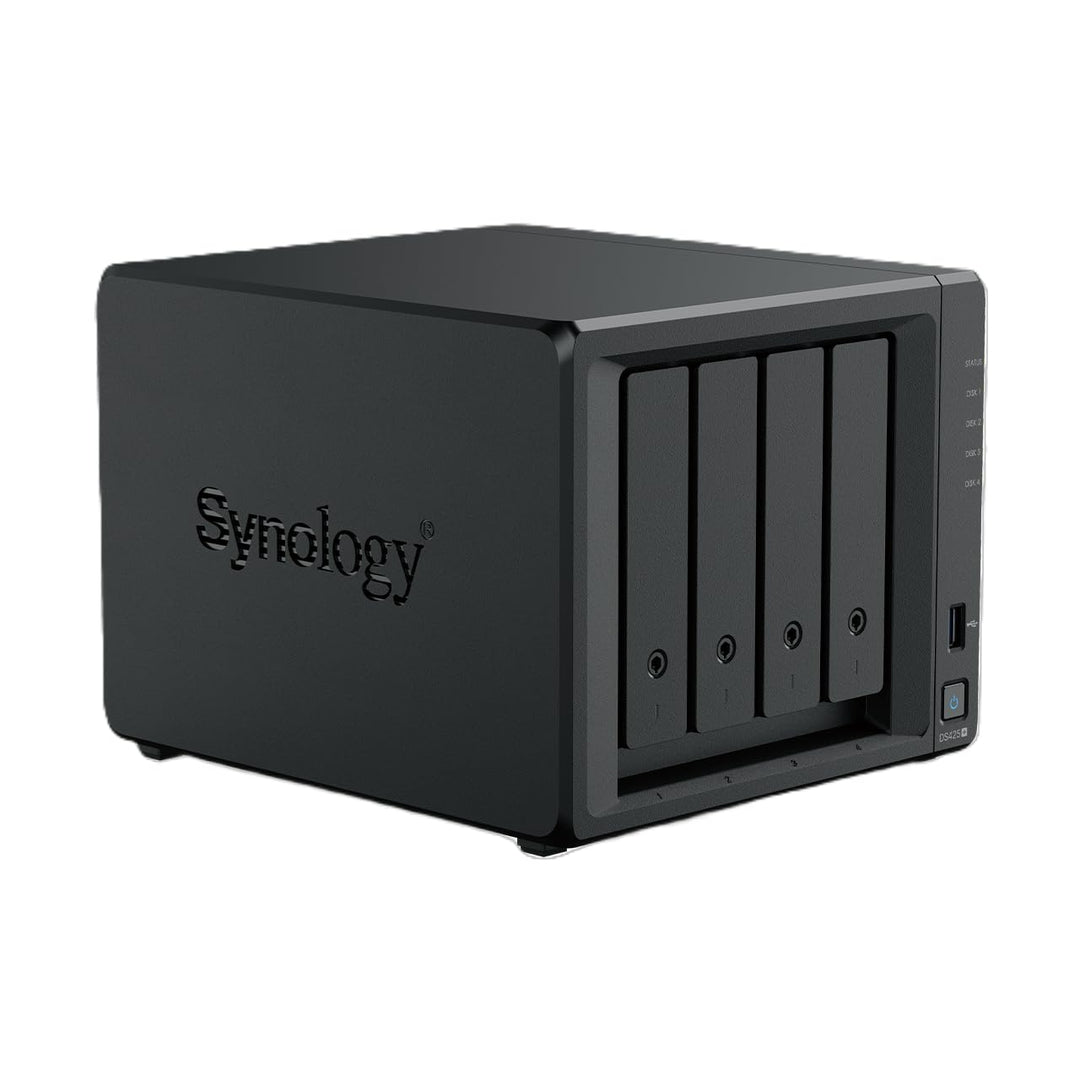 Synology DiskStation DS425+ 4-Bay 3,5" DiskStation ohne Disk Intel Celeron J4125 1x1GbE + 1x2.5GbE 2
