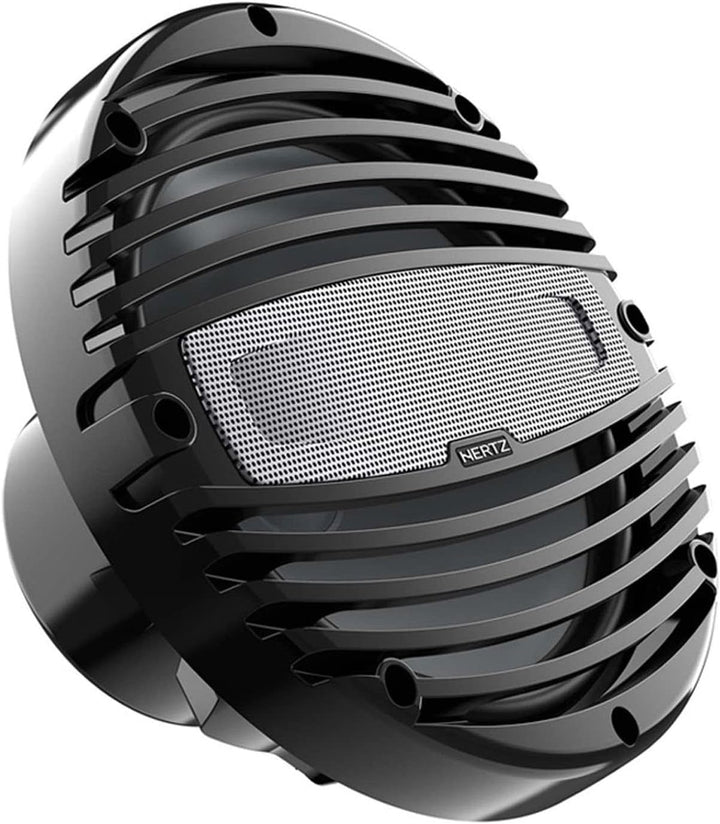 Hertz HMX 8-LD-TC | 20cm Hochleistungs Marine Koaxial Lautsprecher schwarz | RGB-LED