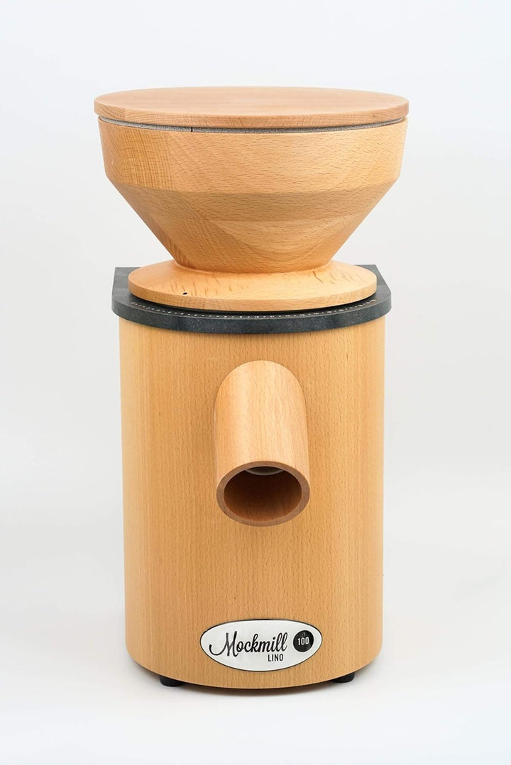 Getreidemühle Mockmill Lino 100 | Made in Germany | Edelkorund und Keramik Mahlstein | frisches Mehl