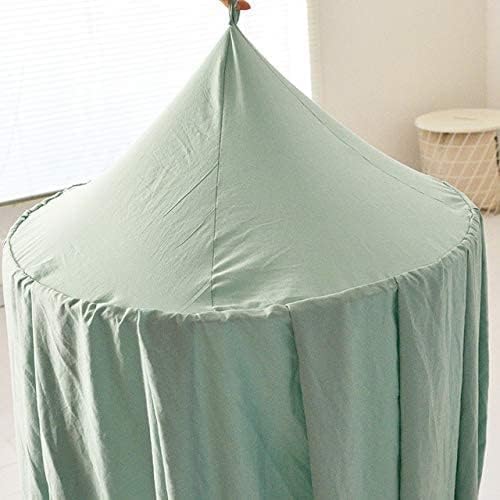 Baby Baldachin Betthimmel Chiffon Hängende Rund Moskitonetz für Babys Bett, Spielzelte, Kinderzimmer