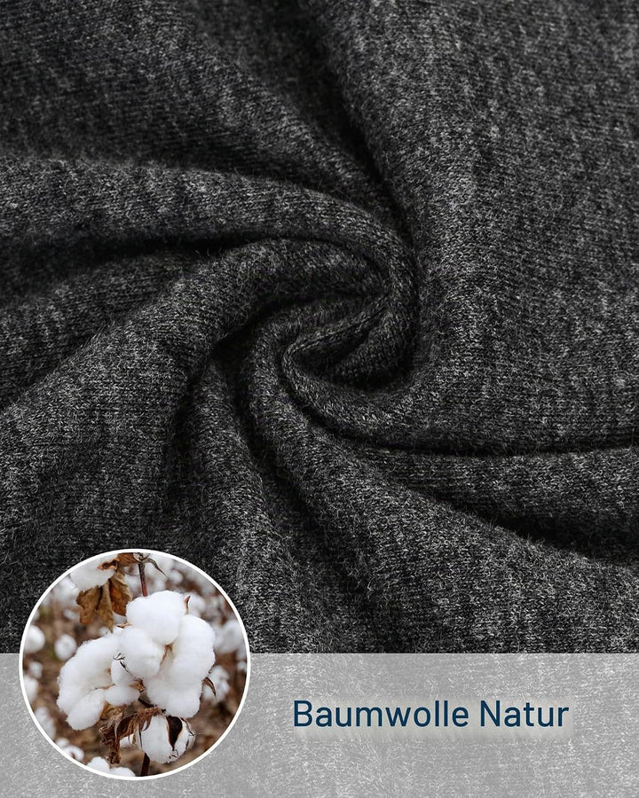 Butrends Damen Jogginghose Baumwolle mit offenem Boden Yoga Sporthose Hohe Taile Trainingshose Loung