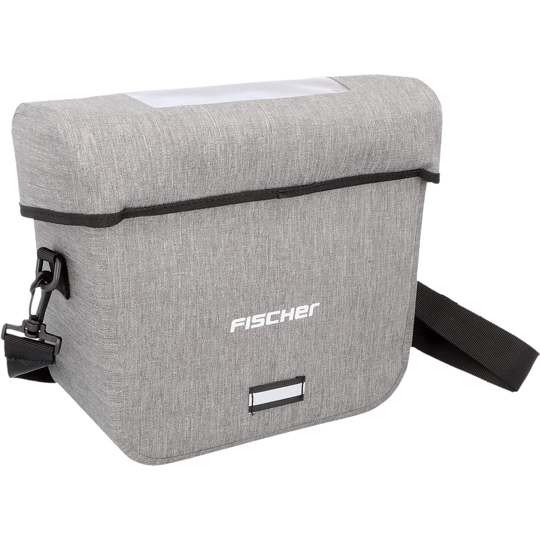 Fischer Gepäckträgertasche Plus Cita, Fahrradtasche, wasserdicht, schwarz, Volumen 30 Liter Volumen