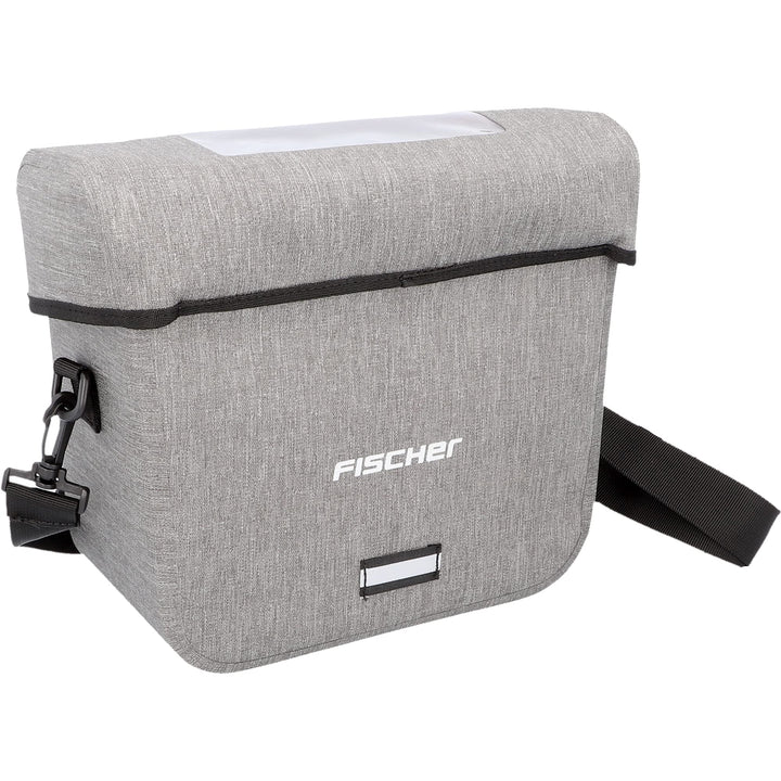 Fischer Gepäckträgertasche Plus Cita, Fahrradtasche, wasserdicht, schwarz, Volumen 30 Liter Volumen