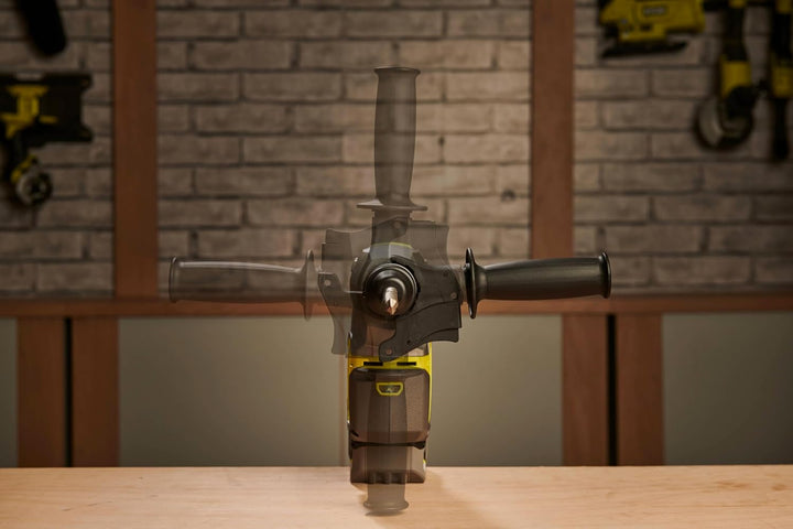 RYOBI 18 V ONE+ Brushless Akku-SDS-Bohrhammer RSDS18BL-0, max. Schlagenergie 2,5 J, SDS-Plus, G5 Gri