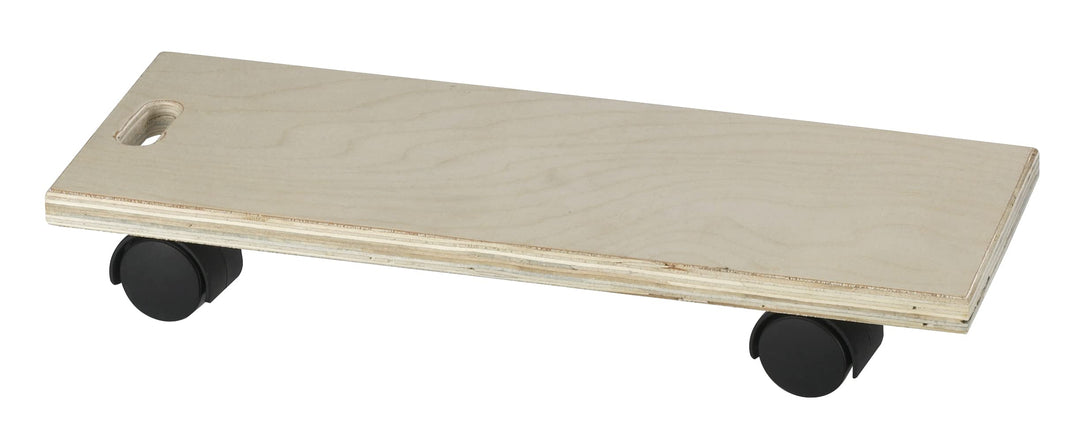 Dörner + Helmer Transportroller Multi, 395mm x 145mm x 70mm, 80kg Tragkraft, Doppelrollen, für Kiste