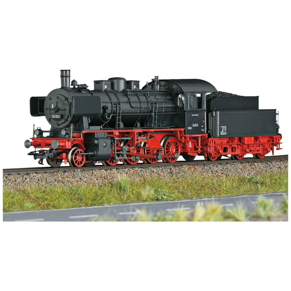 Trix H0 22908 H0 Güterzug-Dampflok BR 56 der DR