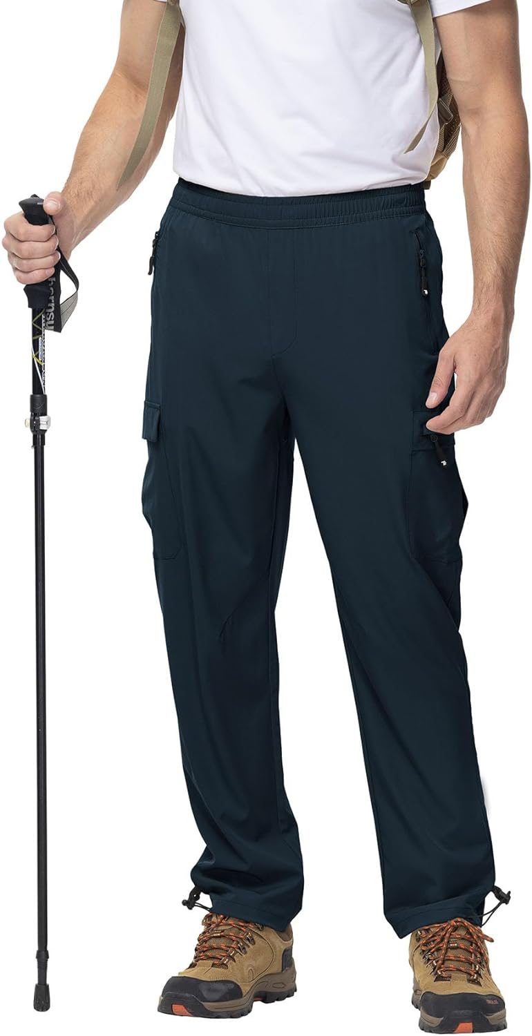 YSENTO Herren Wanderhose Outdoorhose Trekkinghose Sommer Leichte Atmungsaktiv Schnell Trockend Funkt