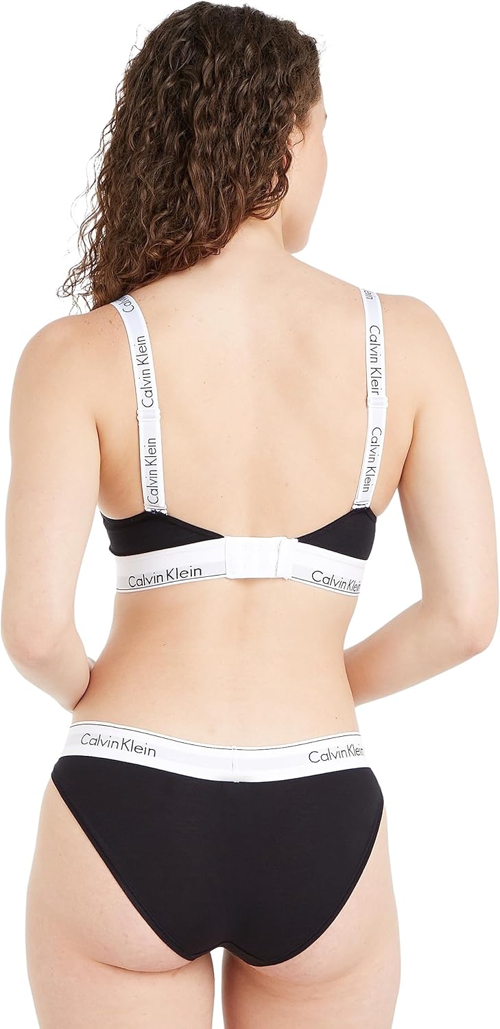 Calvin Klein Damen Slip Bikini Form Baumwolle mit Stretch XL Schwarz, XL Schwarz