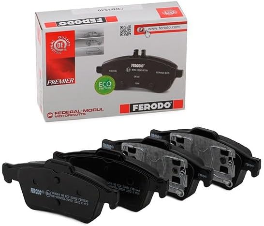 Ferodo FDB1540 Bremsbelagsatz, Scheibenbremse - (4-teilig) - (4 Stück)