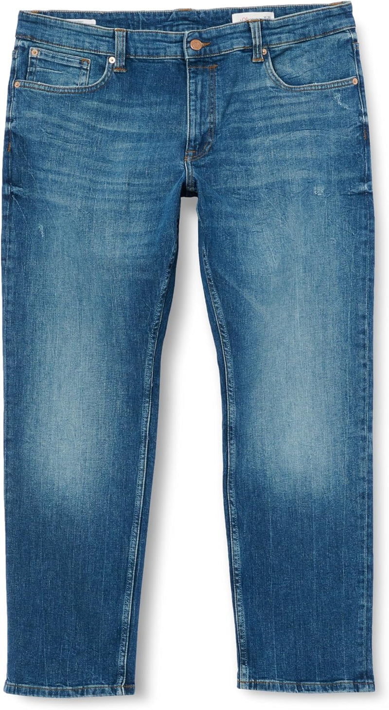 s.Oliver Herren Jeans Hose, Mauro Tapered Leg 31W / 32L Blau, 31W / 32L Blau