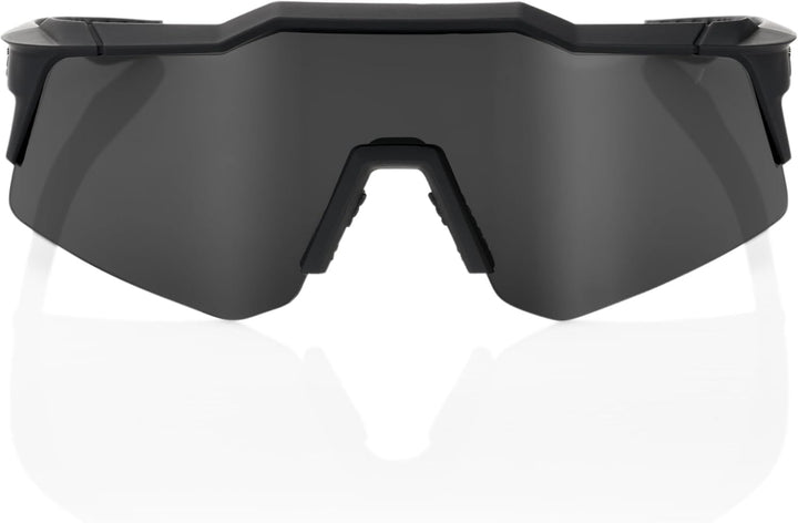 100% Speedcraft XS, Schwarz, graue Linse
