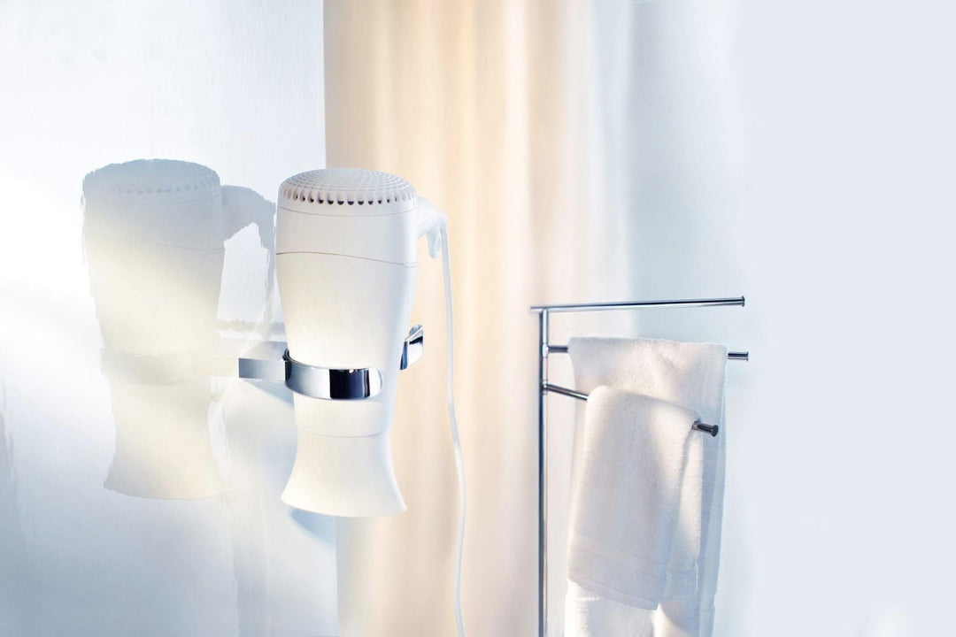 Smedbo Air Fönhalter Glätteisenhalter AK323 Chrom Glänzend