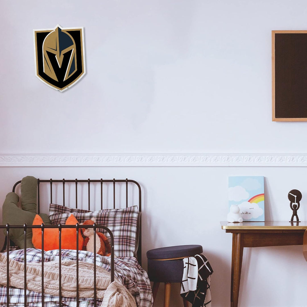 Rico Industries NHL Vegas Golden Knights Wimpel in Primärform, für Zuhause und Wohnzimmer, weicher F