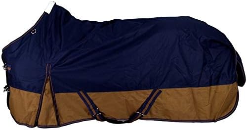 RL24 - Weidedecke Full Neck Basicline 600D Nylonfutter mit Füllung | Pferde Winterdecke | wasserdich