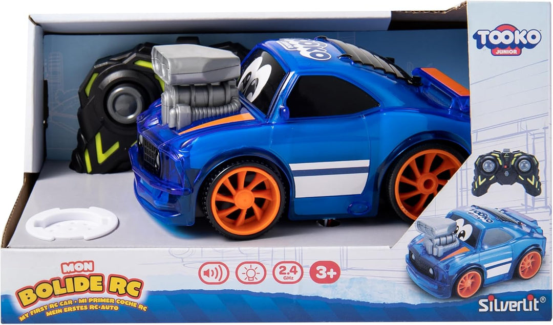 Silverlit - Tooko - Mein RC-Flitzer – Mein Erstes Ferngesteuertes Auto mit Licht und Sound – 2,4-GHz